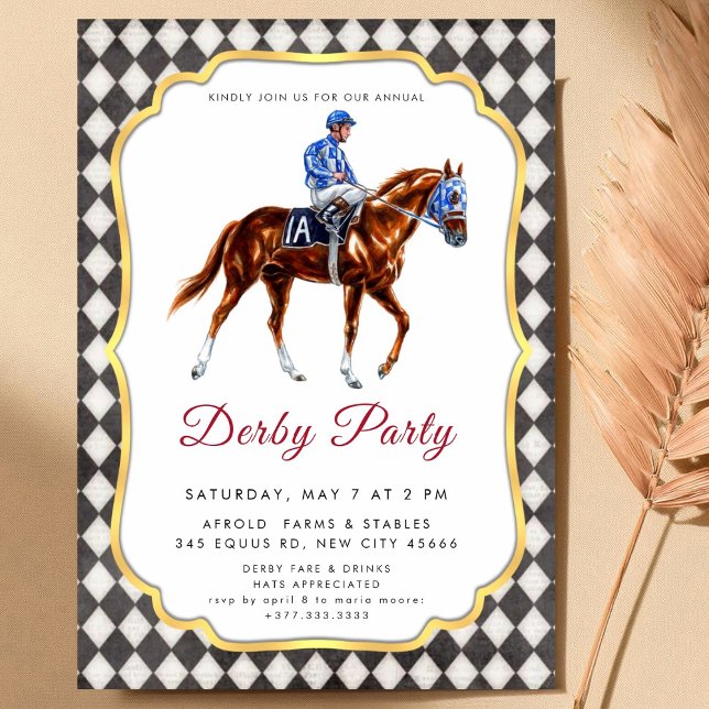 Invitation à la fête du Derby (Créateur téléchargé)