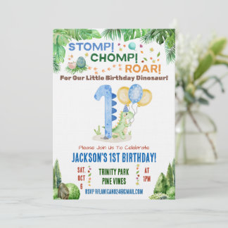 Invitation à la fête du premier anniversaire de Di