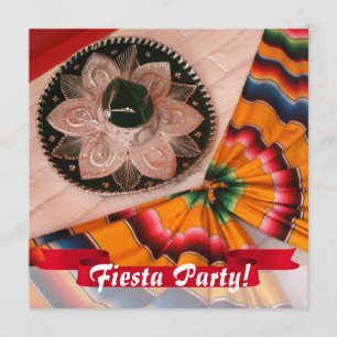 Invitation à la fête du Sombrero au Mexique