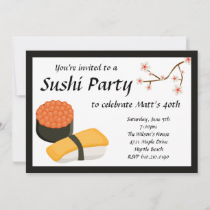 Invitation à la fête du Sushi