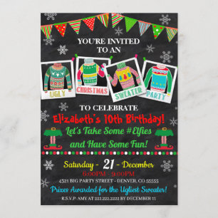 Invitation à la fête du Sweater