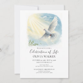 Invitation à la fête funéraire de la colombe du so