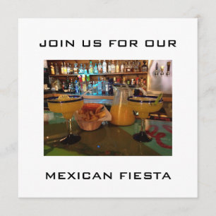 INVITATION À LA FÊTE MEXICAINE DE FIESTA