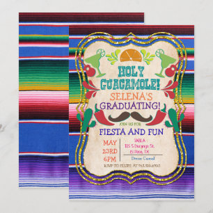 Invitation à la Fiesta mexicaine de remise des dip