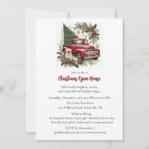 Invitation à la Maison Ouverte de Noël du Camion R
