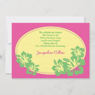 Invitation à la nuptiale de l'Hibiscus d'Hawaï