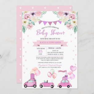 Invitation À La Parade Du Baby shower