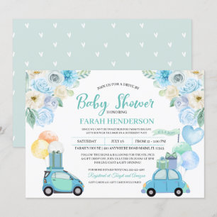 Invitation À La Parade Du Baby shower