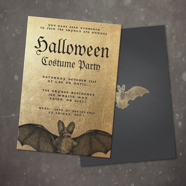Invitation à la partie d'Halloween pour adultes (Créateur téléchargé)