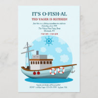 Invitation à la pêche en bateau