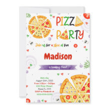 Invitation à la pizza