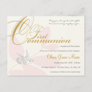 Invitation à la première communion