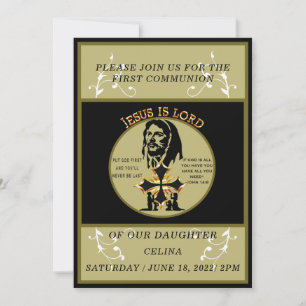 Invitation à la première communion