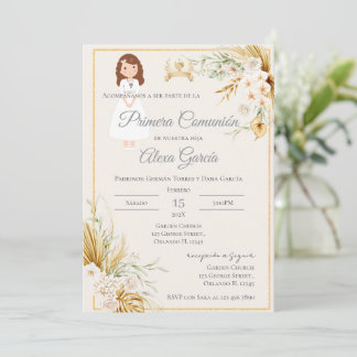 Invitation à la Première Communion