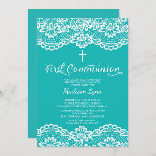 Invitation à la première communion sacrée de la de