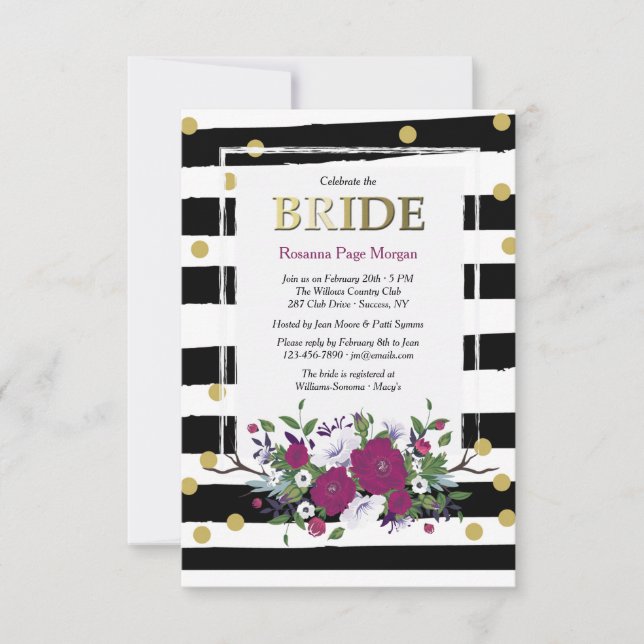 Invitation à la première impression (Devant)