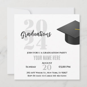 Invitation à la remise des diplômes