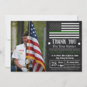 Invitation à la retraite du personnel militaire