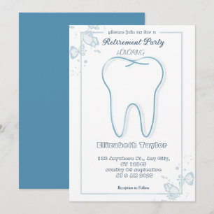 Invitation à la retraite d'un dentiste - Merci Den