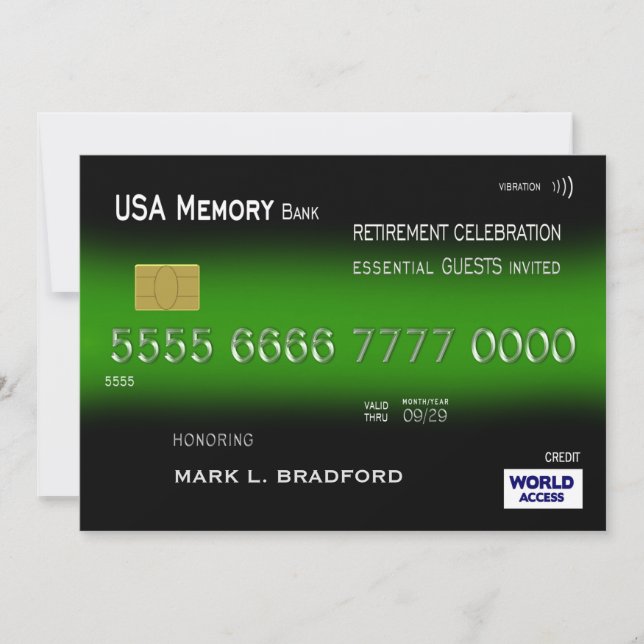 INVITATION À LA RETRAITE, ESSENTIELLE, CARTE DE CR (Devant)