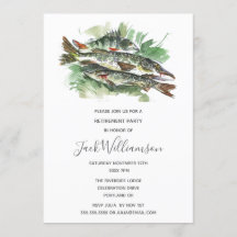 Invitation à la retraite Partie retraitée | Pêche