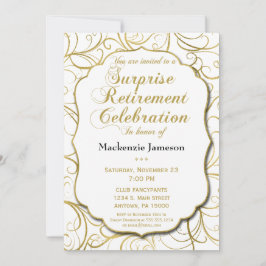 Invitation à la retraite surprise de White Gold Sw
