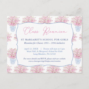 Invitation à la réunion de classe de collège ou d'