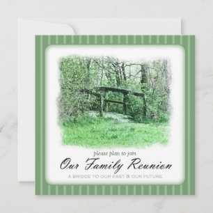 Invitation à la réunion de famille personnalisée d