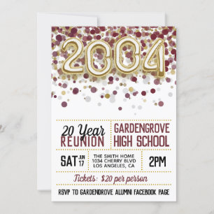 Invitation à la réunion du collège 2004