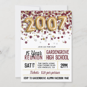 Invitation à la réunion du collège 2007