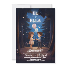 Invitation à la révélation de genre en espagnol Bo