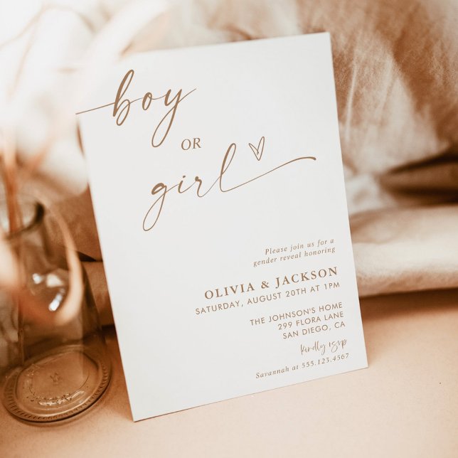 Invitation à la révélation de genre | Révélation d (Créateur téléchargé)