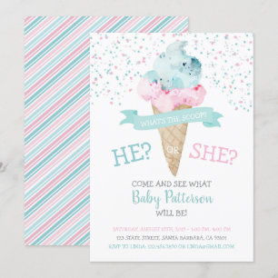 Invitation à la révélation du genre Glace Cream Pa