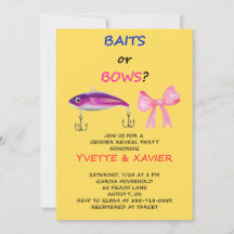Invitation à la révélation du sexe Baits or Bows