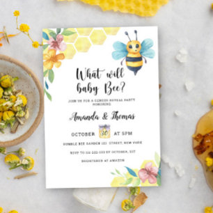 Invitation à la révélation du sexe de l'abeille