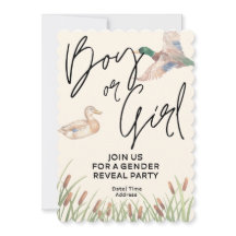 Invitation à la révélation du sexe de notre petit