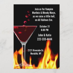 Invitation à la soirée All Hallows Eve