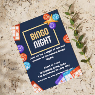 Invitation à la soirée Bingo Nuit Blanche de la Ma