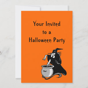 Invitation à la soirée de brassage de sorcières d'