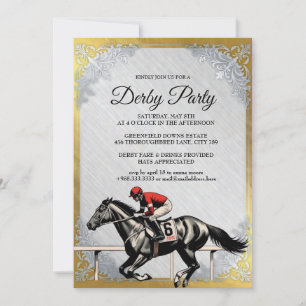 Invitation à la soirée de courses hippiques Gold D