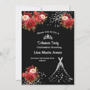 Invitation à la soirée de débutante