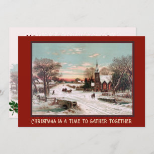 Invitation à la Soirée de Noël