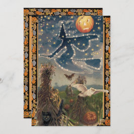 Invitation à la soirée d'Halloween Starry