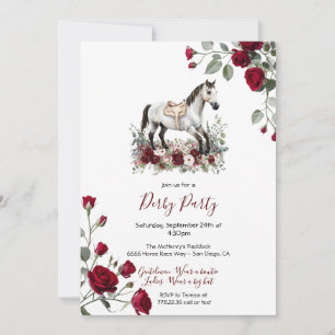 Invitation à la soirée du Kentucky Derby avec un c