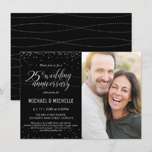 Invitation à la soirée photo pour les 25 ans de ma