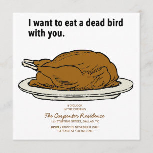 Invitation à l'Action de grâce pour les oiseaux mo