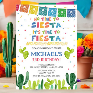 Invitation à l'anniversaire de Fiesta