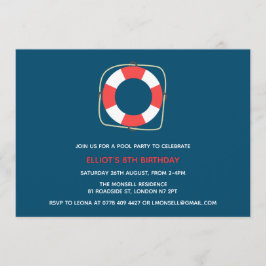 Invitation à l'anniversaire de la fête de la pisci