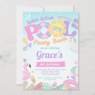 Invitation à l'anniversaire de la fête de la pisci