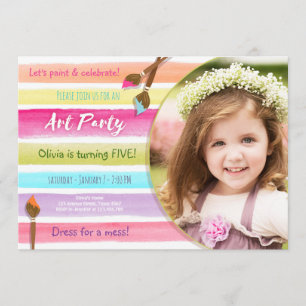 Invitation à l'anniversaire de la fête de l'Art Pe